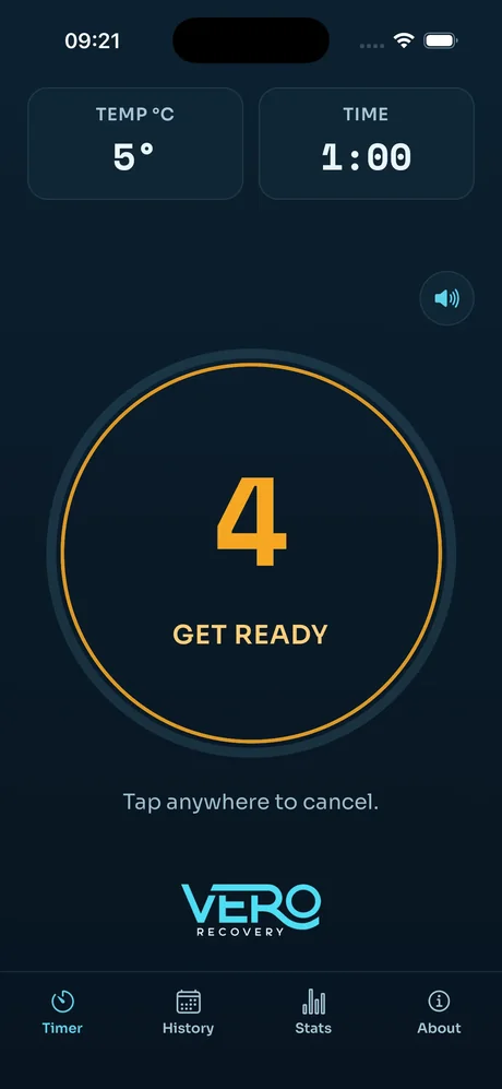Get ready countdown screen